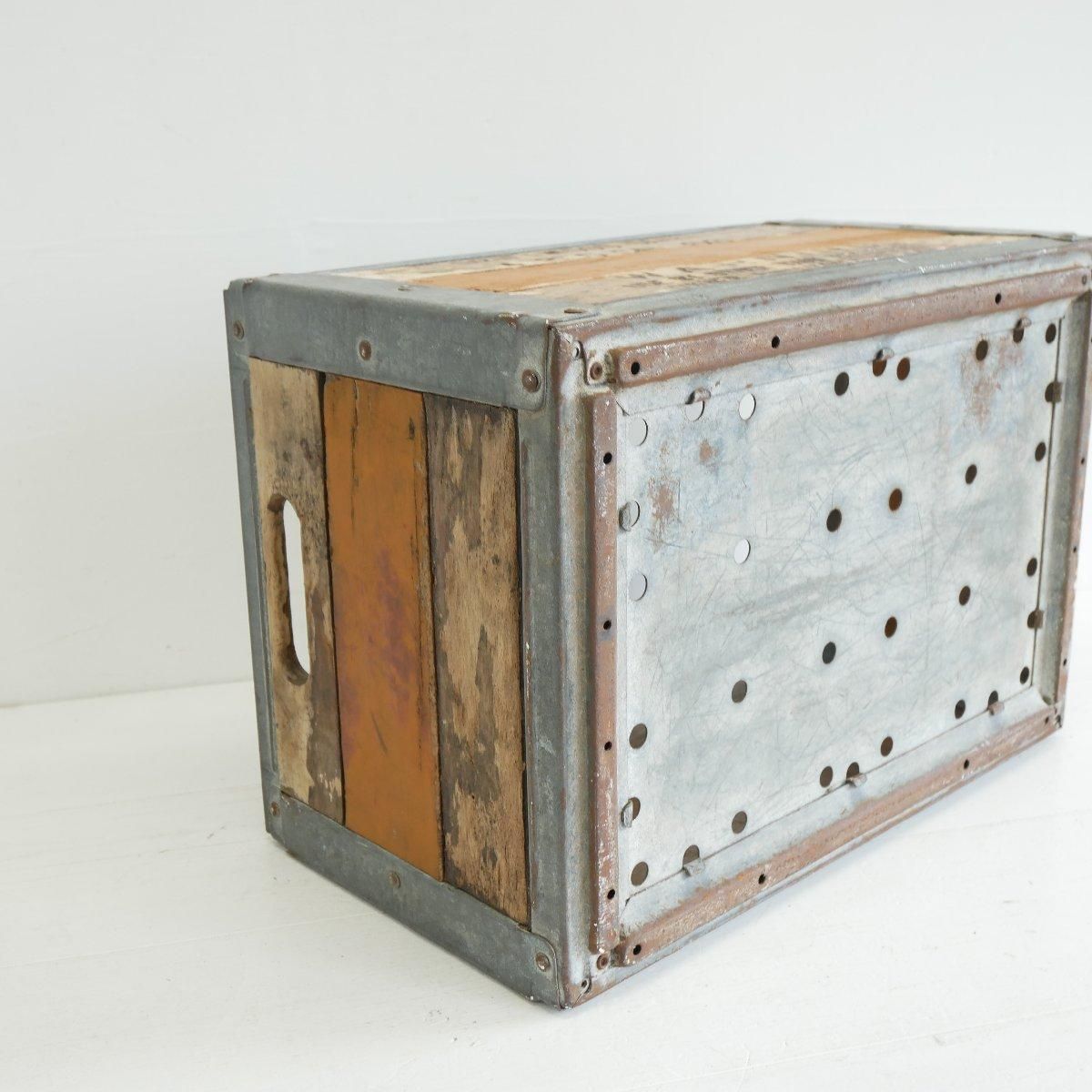 DEARY BROS ヴィンテージ ミルククレート USA製　60's Vintage Milk Crate ミルククレート USA製 インダストリアル 店舗