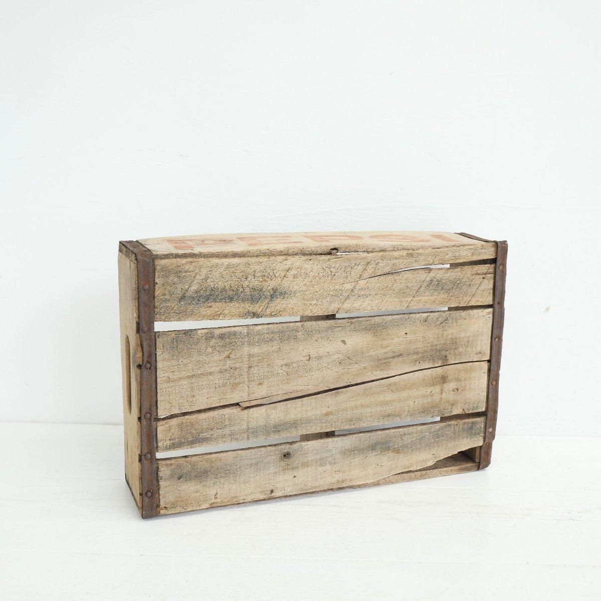 PEPSI COLA ヴィンテージ 木箱 -通販-ローズボールアンティークス