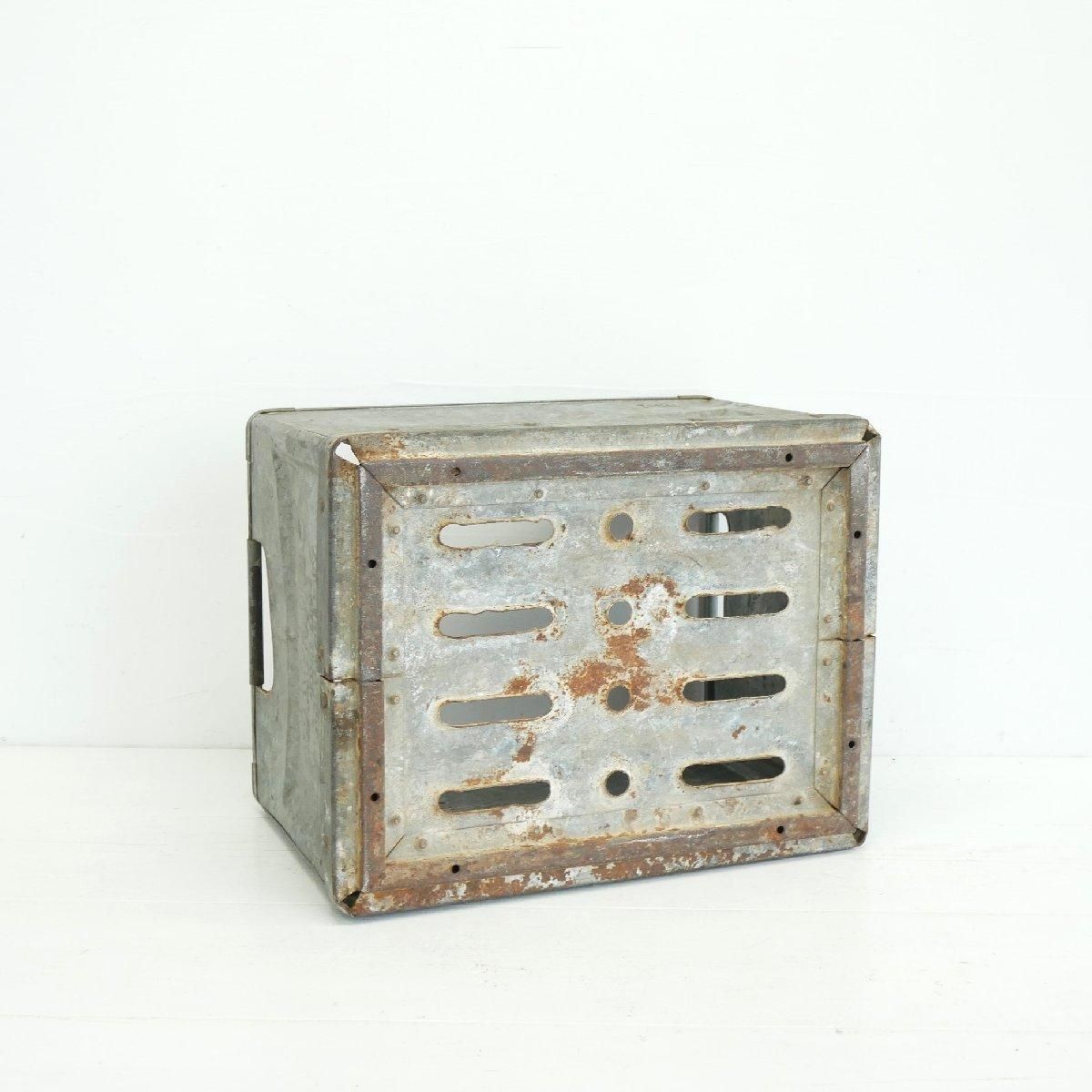 ヴィンテージ ワイヤー バスケット アイアン カゴ シャビー USA