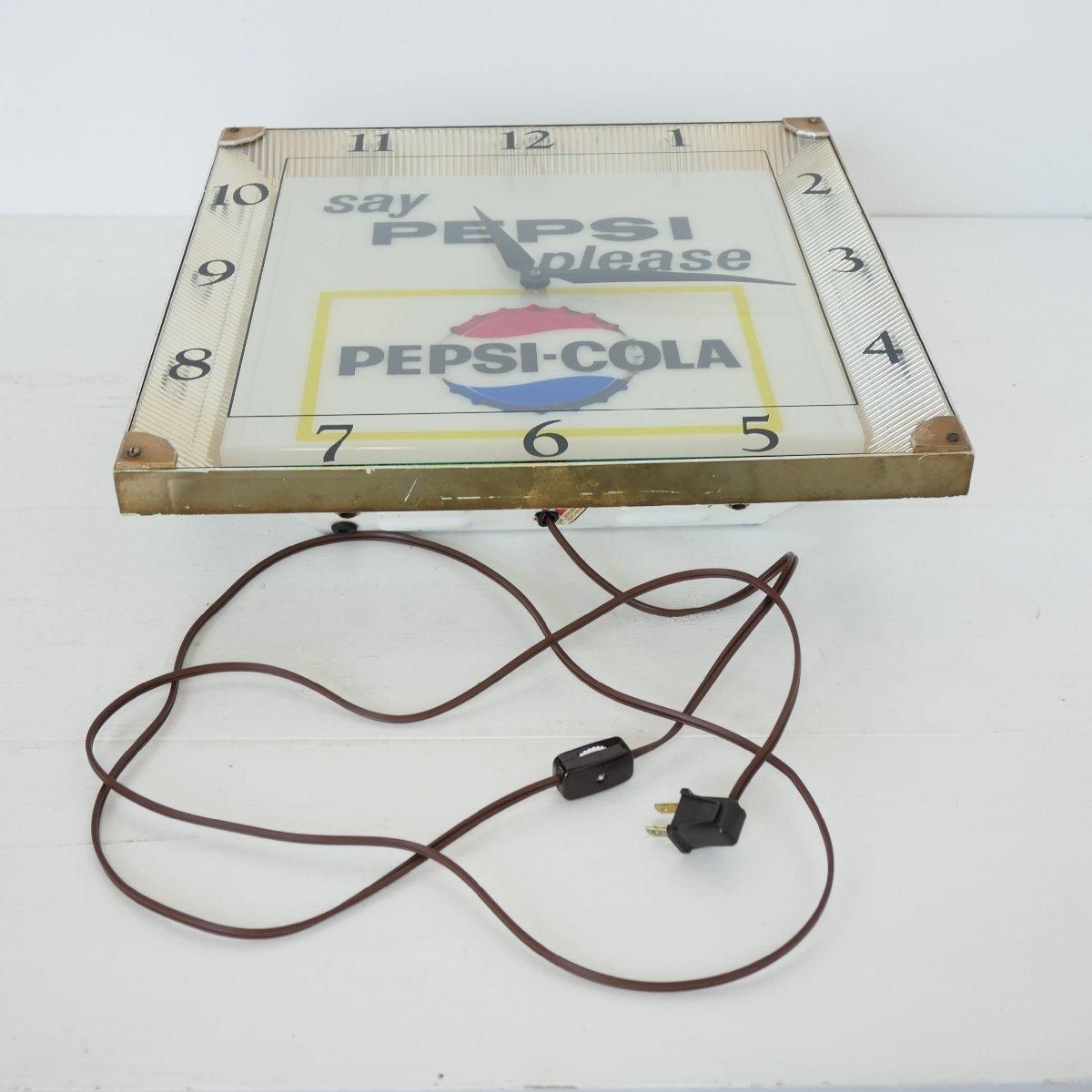 60s ペプシコーラ クロック 壁掛け時計 -通販-ローズボール 60s ペプシコーラ クロック 壁掛け時計 -通販-ローズボール