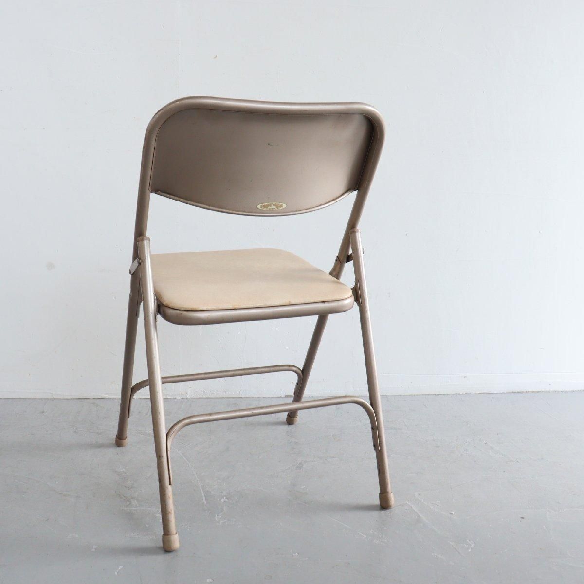 9623musi様　希少　フォールディングチェア　レトロ　ヴィンテージ ヴィンテージ フォールディングチェア 椅子 -通販-ローズボール