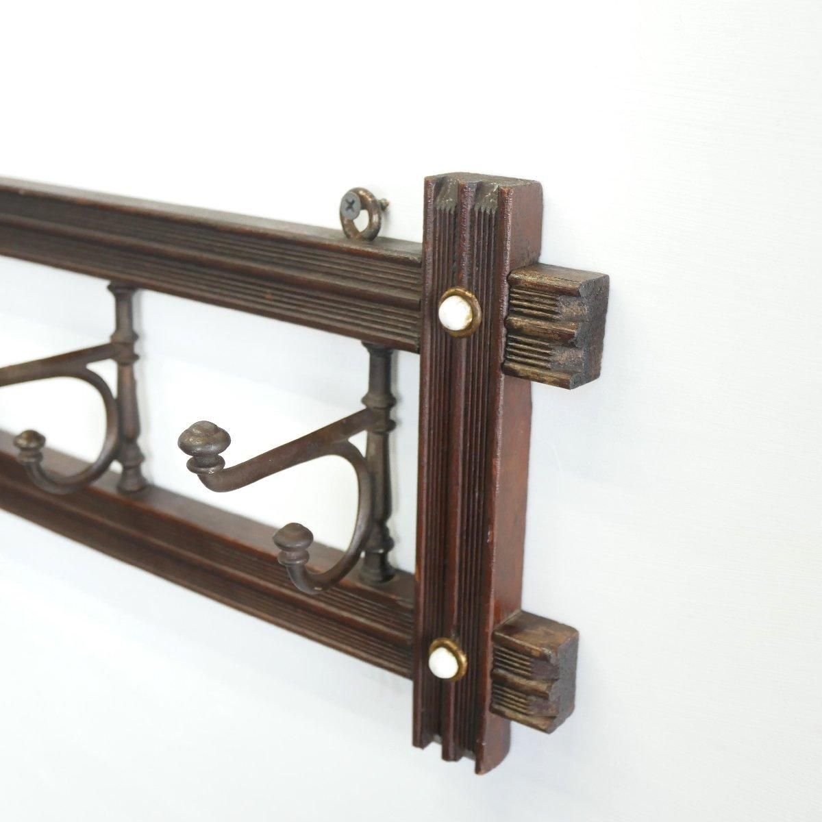 ヴィンテージ 5連 ウォールフック -通販-ローズボールアンティークス