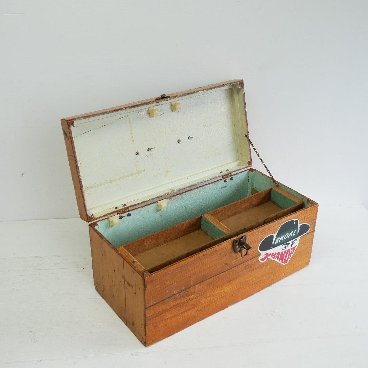 VINTAGE ANTIQUE FULLER MORRISSON CO. WOOD BOX ヴィンテージ