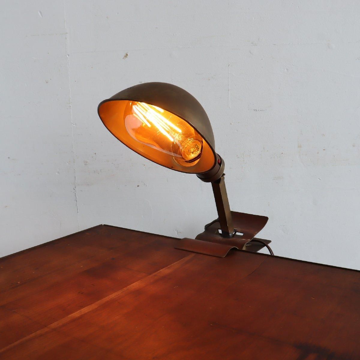 イタリア 1950s ヴィンテージ Ianiro社製 クリップライト Vintage Industrial Italian Ianiro Clip on Lamp, 1950s | Chairish