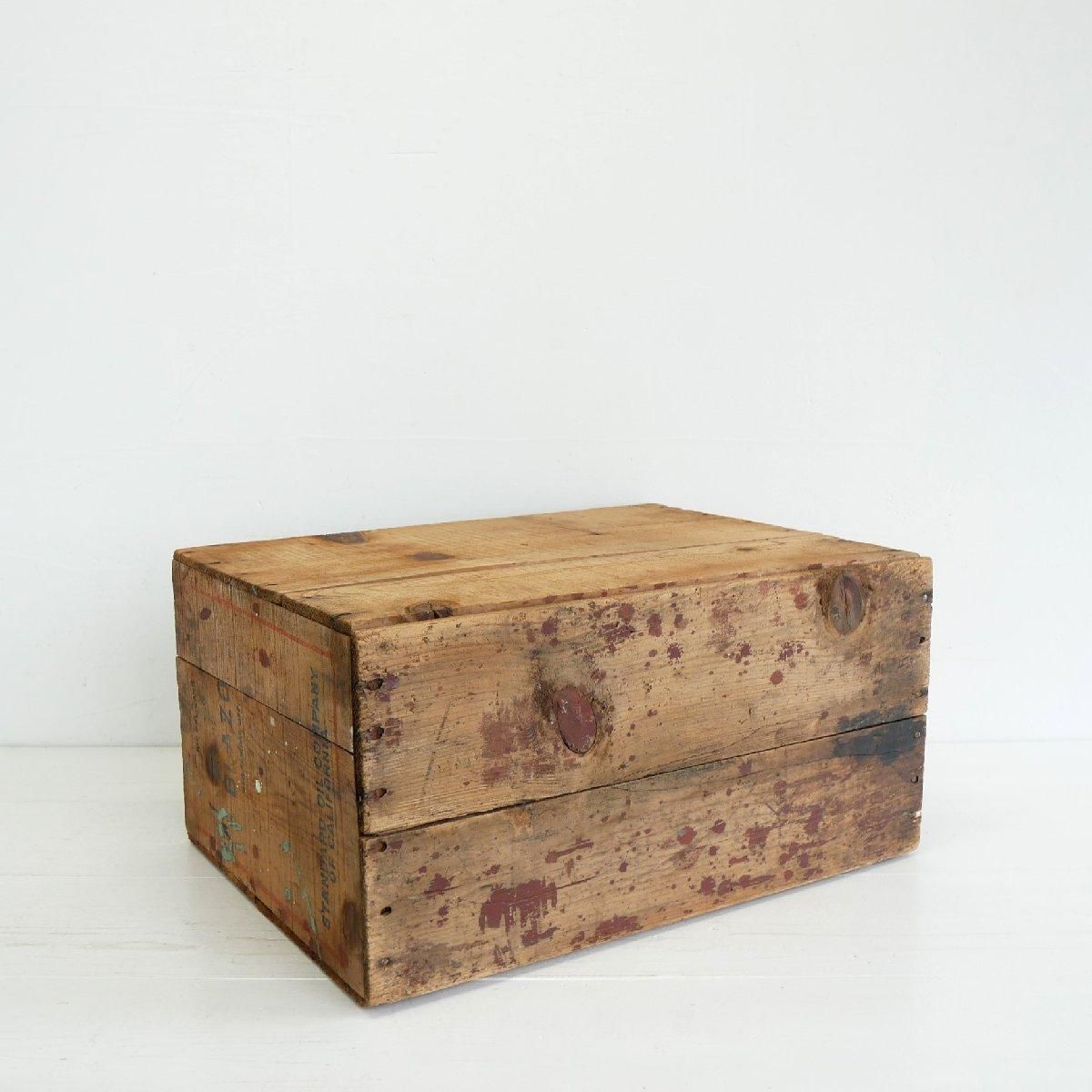 ウッドボックス 運搬箱 アメリカ 木箱 -通販-ローズボールアンティークス