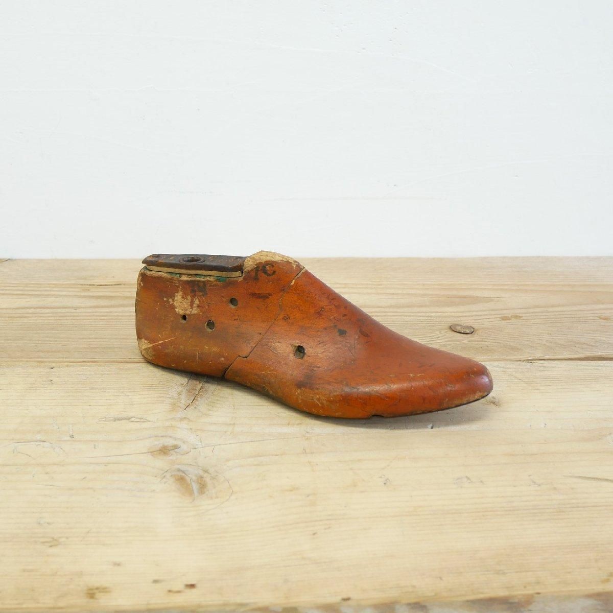 アメリカ アンティーク 靴の木型 ウッド -通販-ローズボールアンティークス