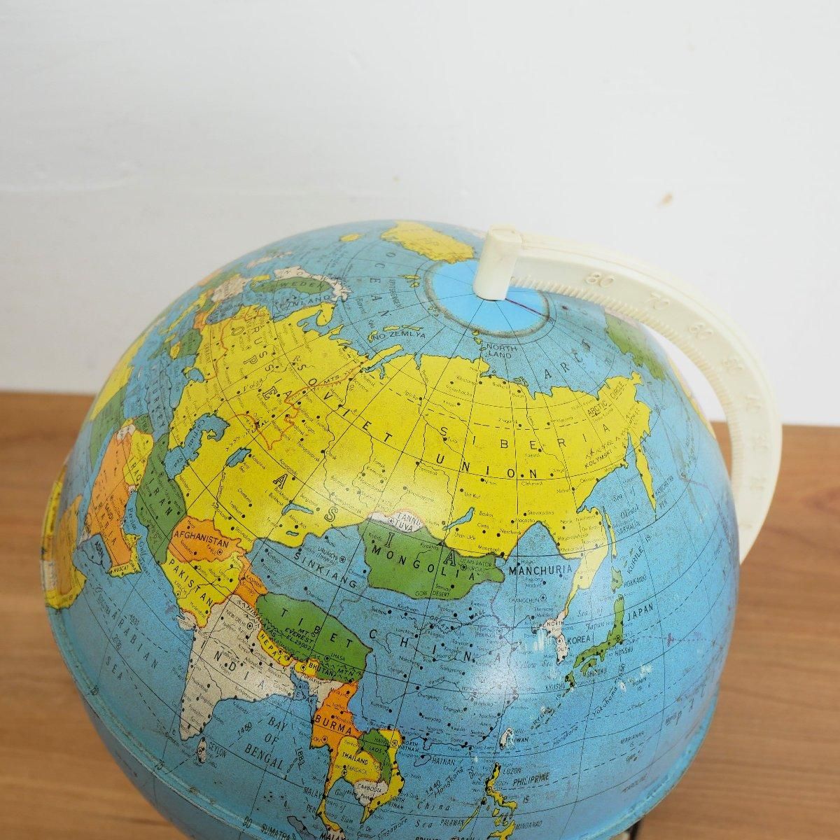 ビンテージ 40's REPLOGLE GLOBES 地球儀 - 大阪和泉市の