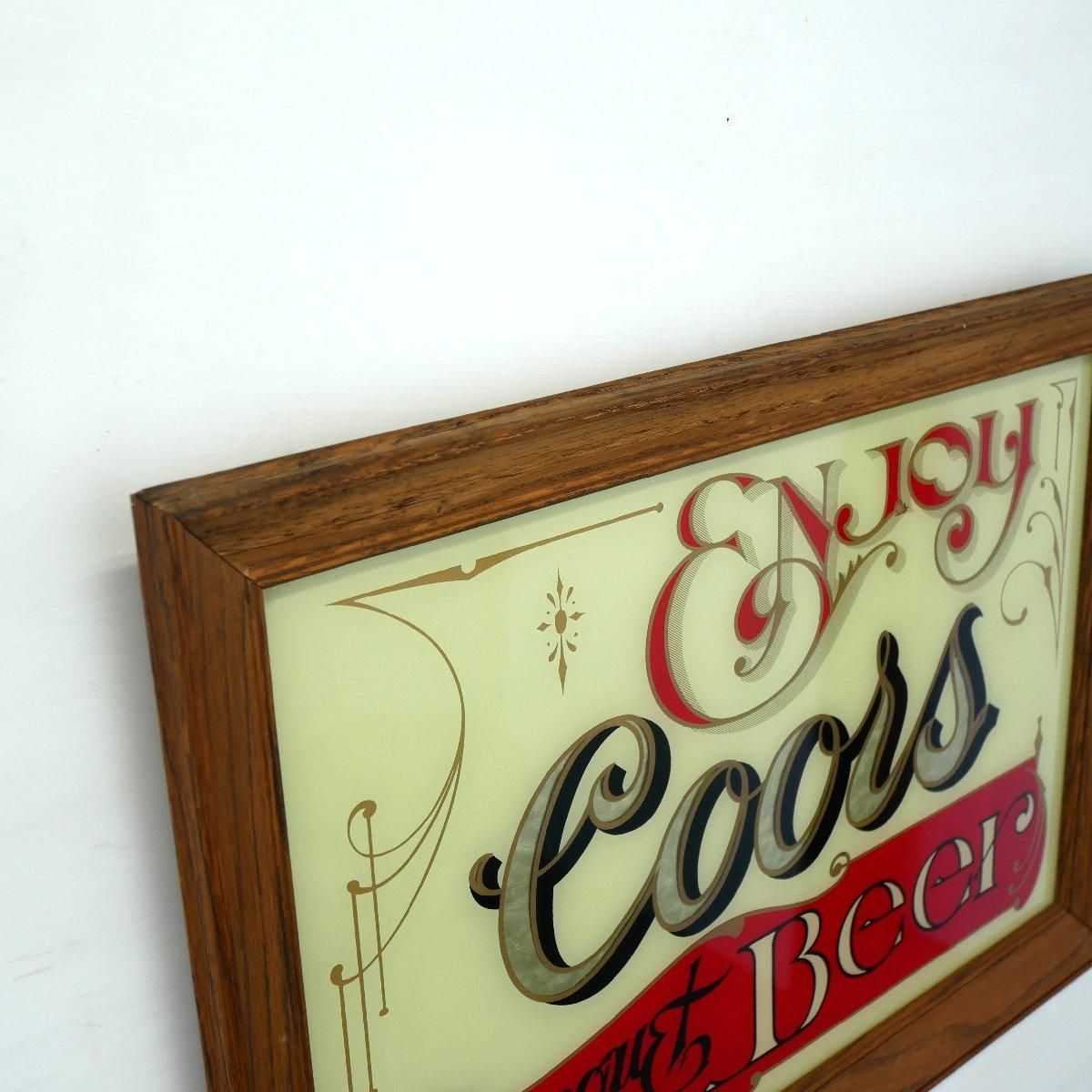 ヴィンテージ パブミラー Coors -通販-ローズボールアンティークス