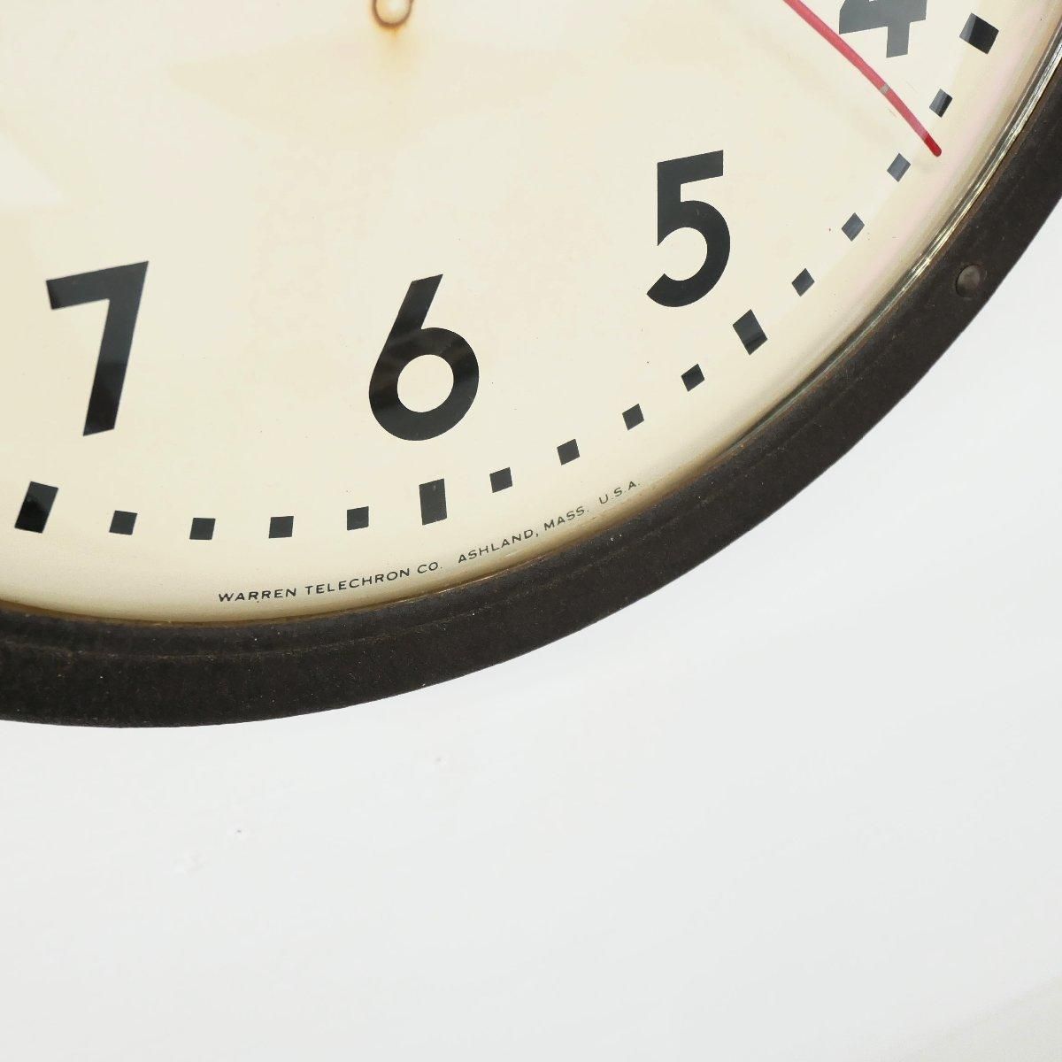 ヴィンテージ テレクロン スクールクロック -通販-ローズボール