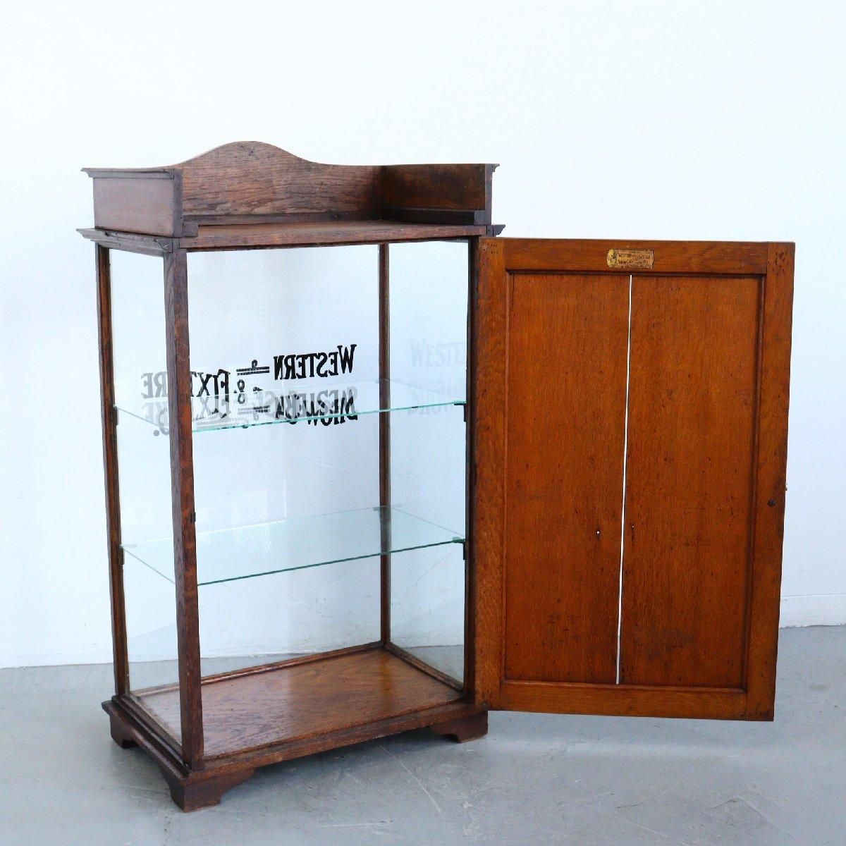 アメリカン　ヴィンテージ　ガラス　ショーケース アンティーク ガラスショーケース アメリカ -通販-ローズボール