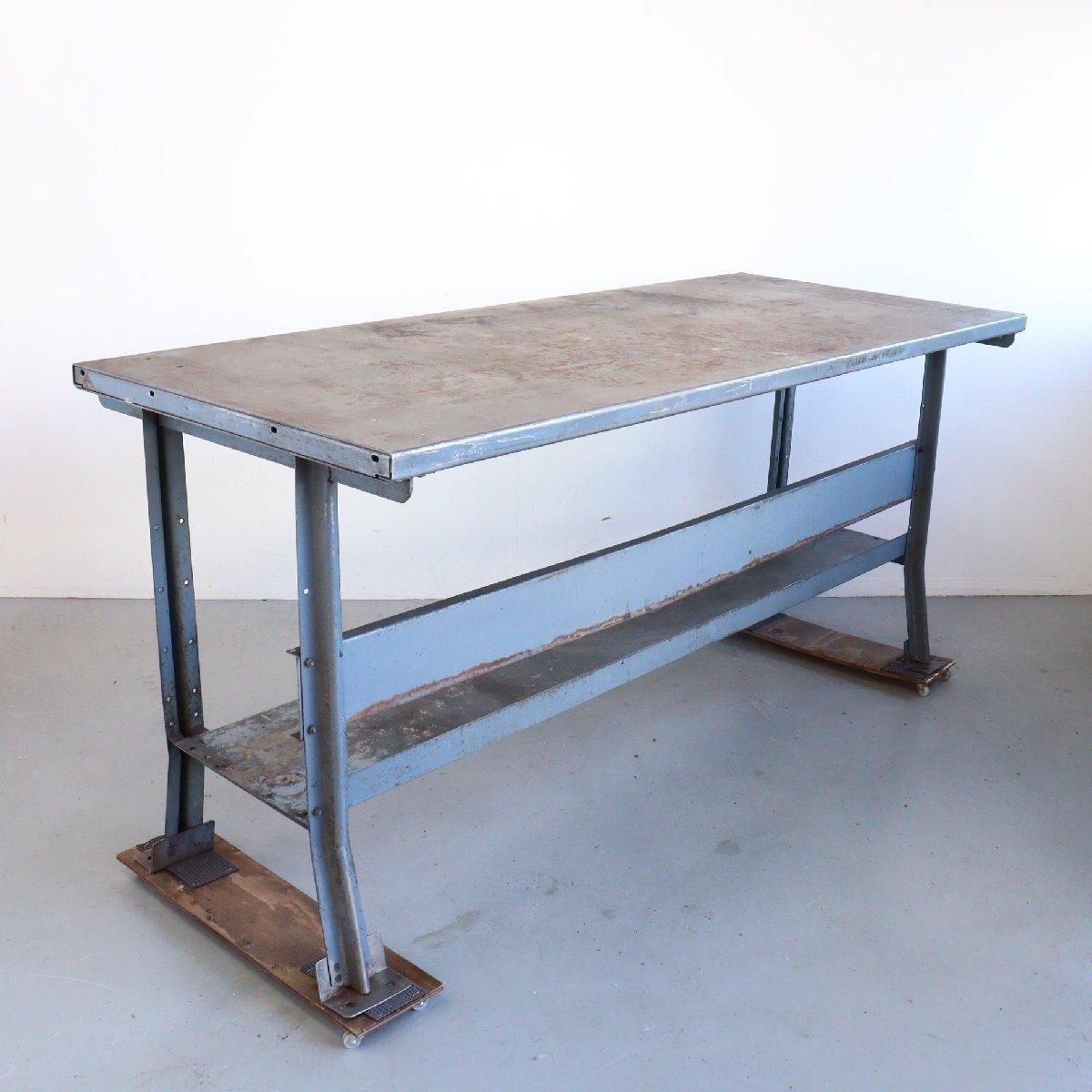 ヴィンテージ ワークテーブル 作業台 -通販-ローズボールアンティークス