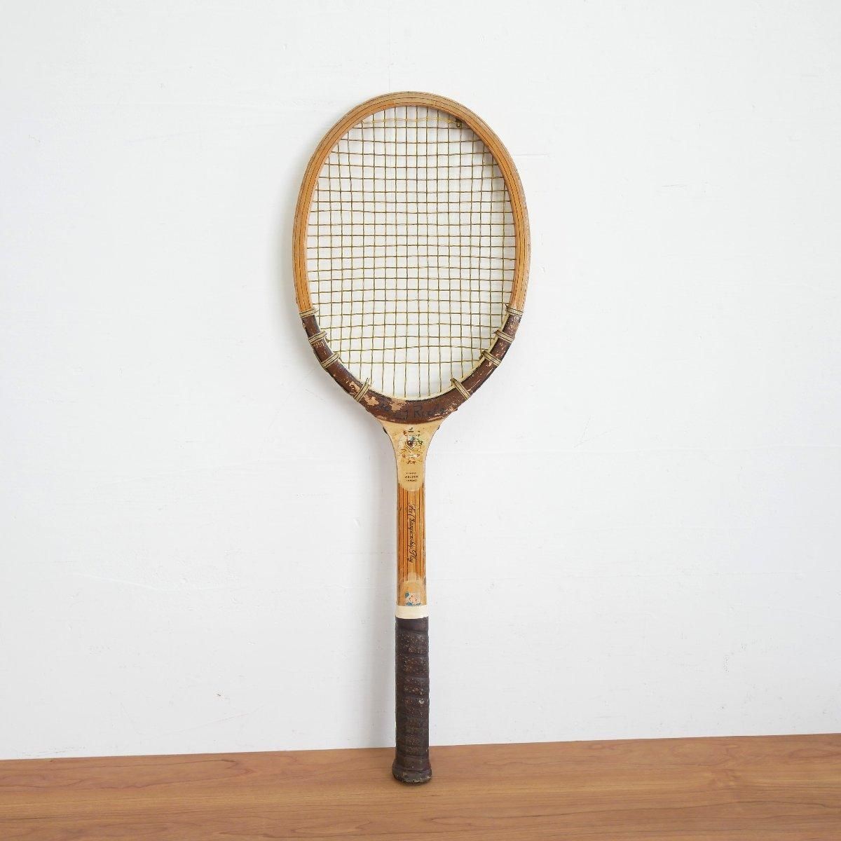 ヴィンテージ 木製 テニスラケット -通販-ローズボールアンティークス