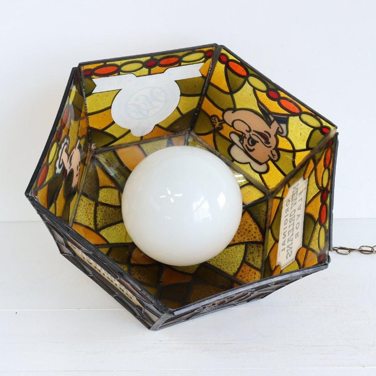 スタチュー ウィズ ライト (ポパイ) 照明 POPEYE オブジェ ほうれん草