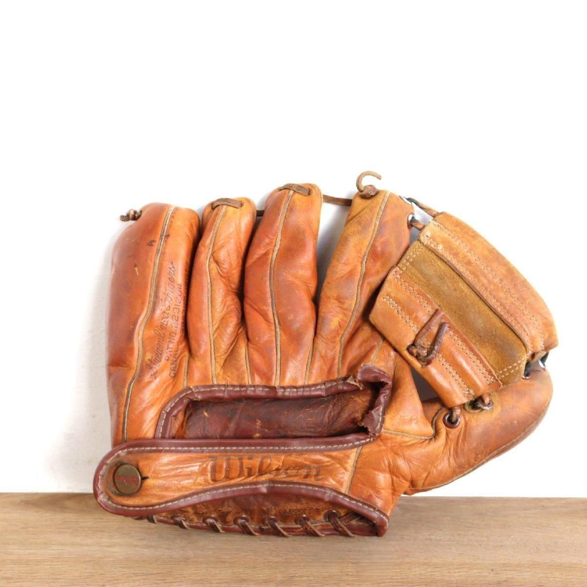 40s～50sOLDアメリカアンティーク野球グローブ 40s~50s 野球グローブ アメリカ 野球 -通販-ローズボール