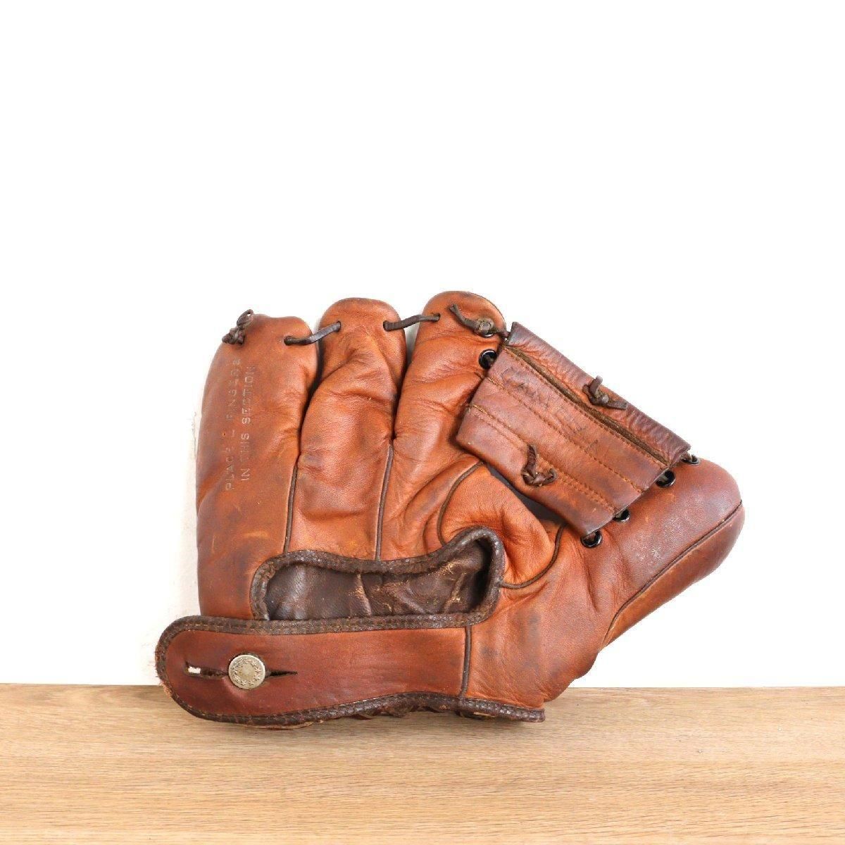 40s～50sOLDアメリカアンティーク野球グローブ 40s~50s 野球グローブ アメリカ 野球 -通販-ローズボール