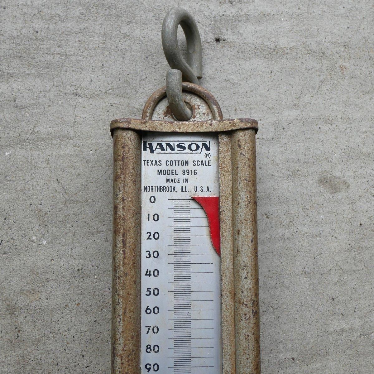 Hanging Spring Scale Hanson 1- 50 lb Viking Vintage Old Tool