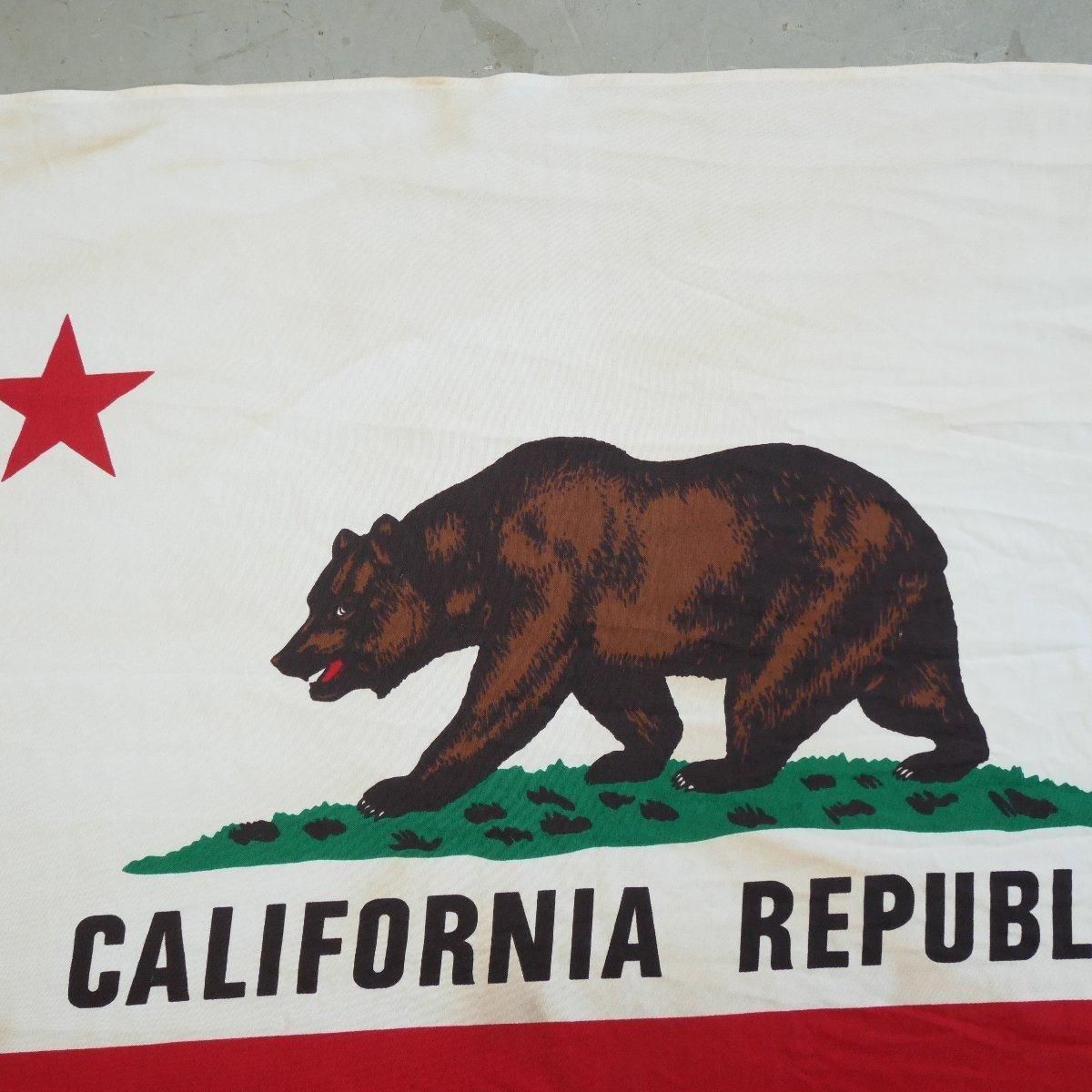 アメリカ カリフォルニア州 州旗 -通販-ローズボールアンティークス