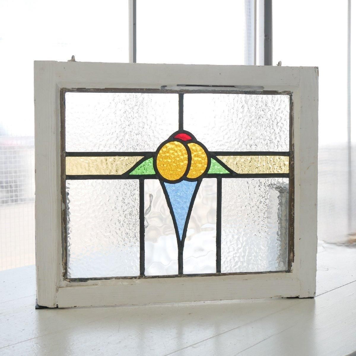 ステンドグラス 窓 建具アンティーク -通販-ローズボールアンティークス