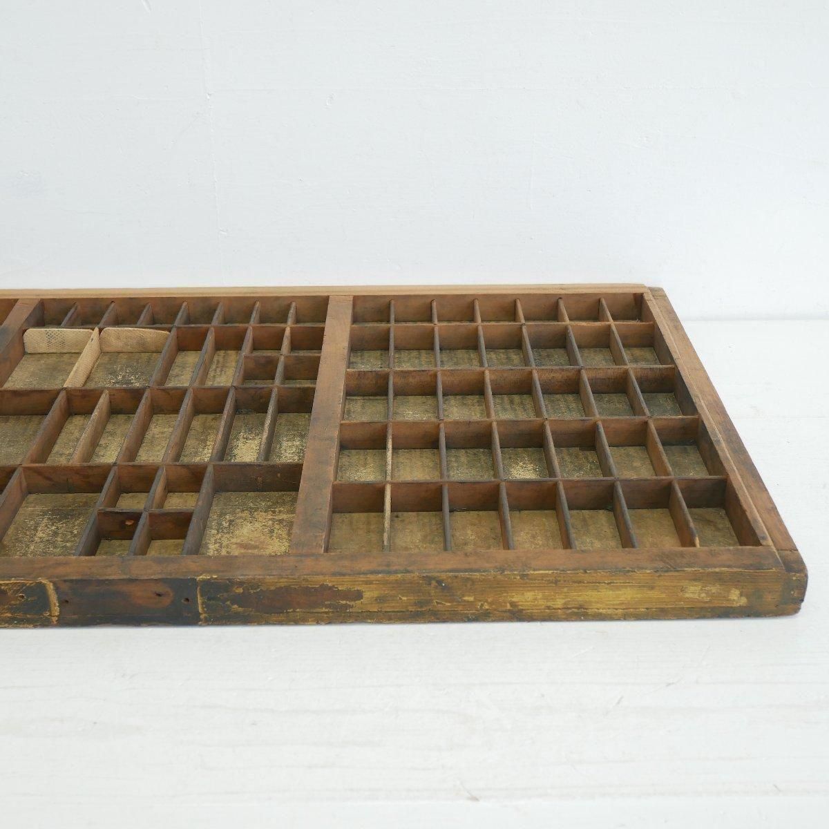 英国アンティークプリンタートレイ アンティークプリンタートレイ イギリス ブロカント 【Antiques