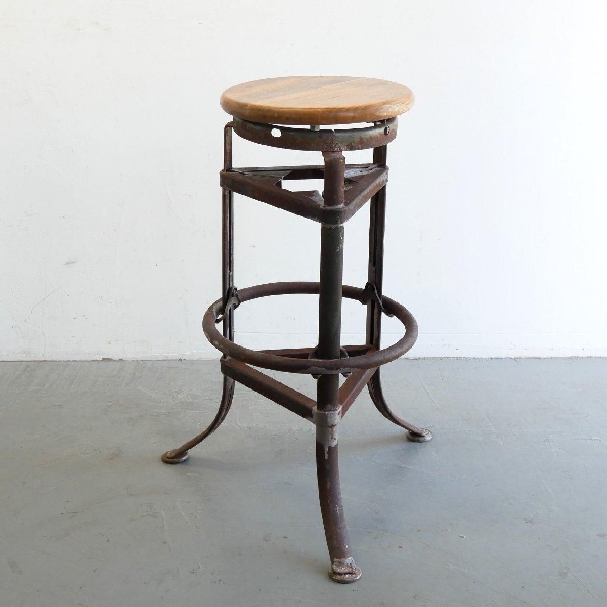 ヴィンテージ　インダストリアル　チェア 1950-60's ヴィンテージ インダストリアル デスクチェア