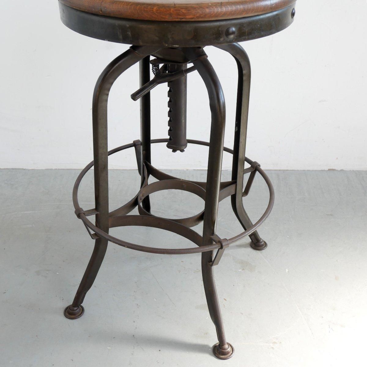 インダストリアル ヴィンテージ スツール -通販-ローズボール