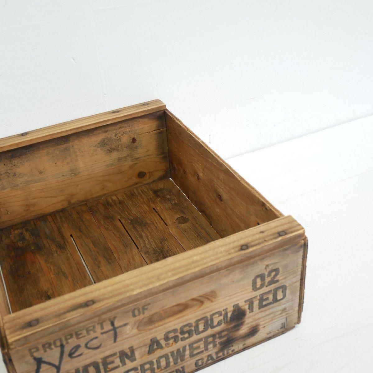 ヴィンテージ 木箱 アメリカ 運搬箱 -通販-ローズボールアンティークス