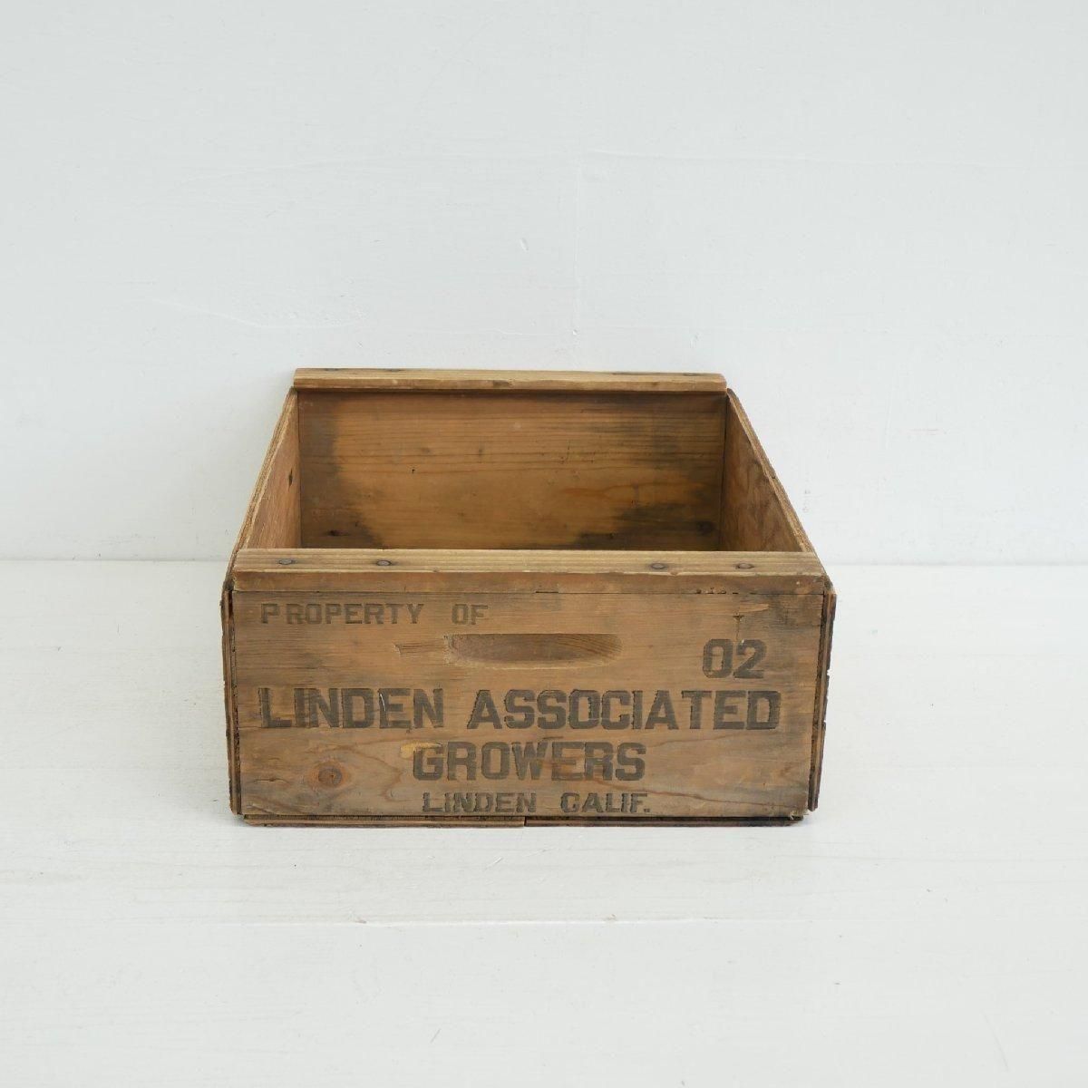 ヴィンテージ 木箱 アメリカ 運搬箱 -通販-ローズボールアンティークス