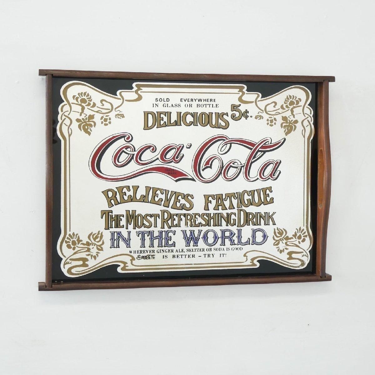 ヴィンテージ パブミラー 鏡 コカコーラ -通販-ローズボールアンティークス