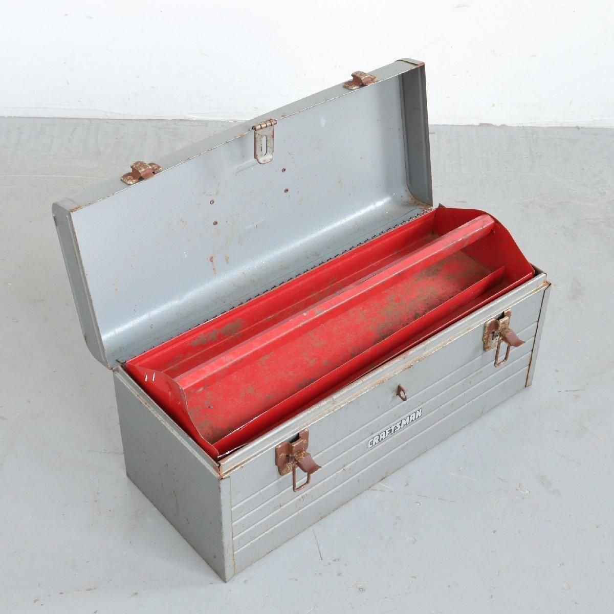 アメリカンヴィンテージ家具ツールボックス工具箱赤CRAFTSMAN
