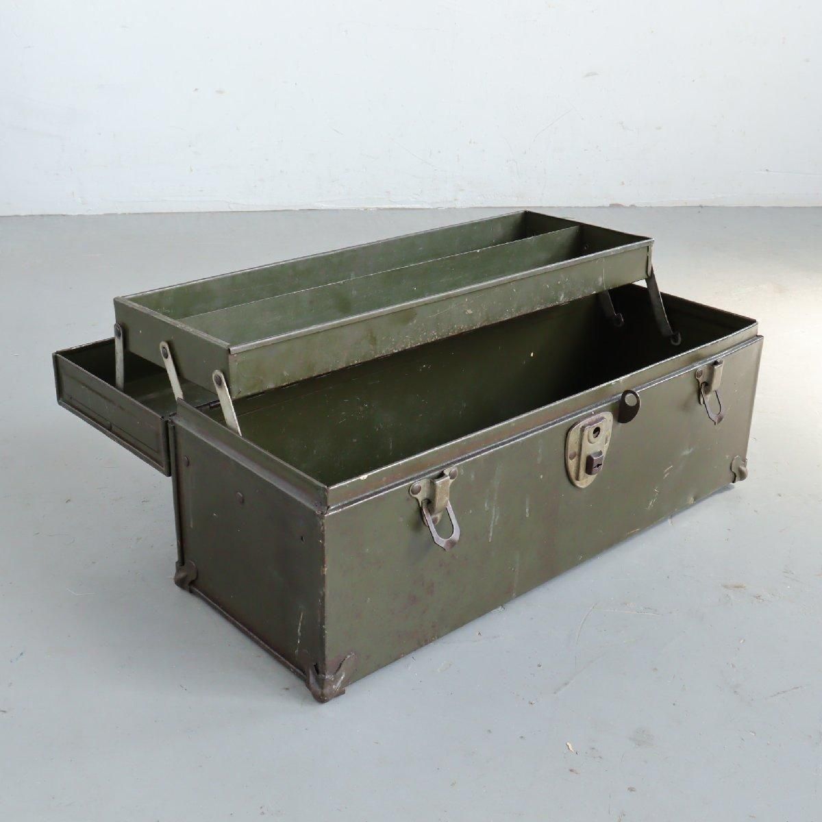 ヴィンテージ ツールボックス 工具入れ -通販-ローズボール