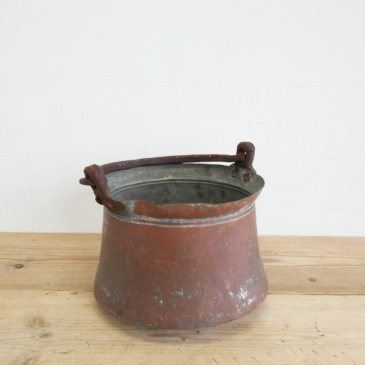 アンティーク バケツ 胴鍋 アメリカ -通販-ローズボールアンティークス