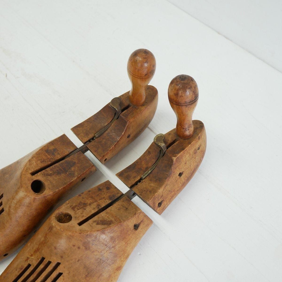 ヴィンテージ 木製 シューキーパー アメリカ -通販-ローズボール