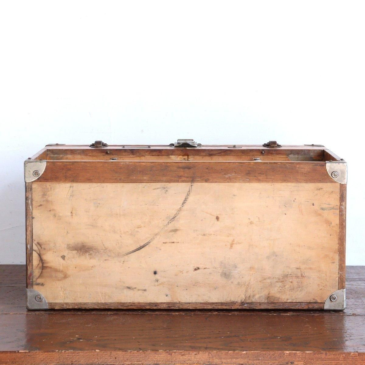 アンティーク　ツール ヴィンテージ木製ツールボックス｜アンティーク家具