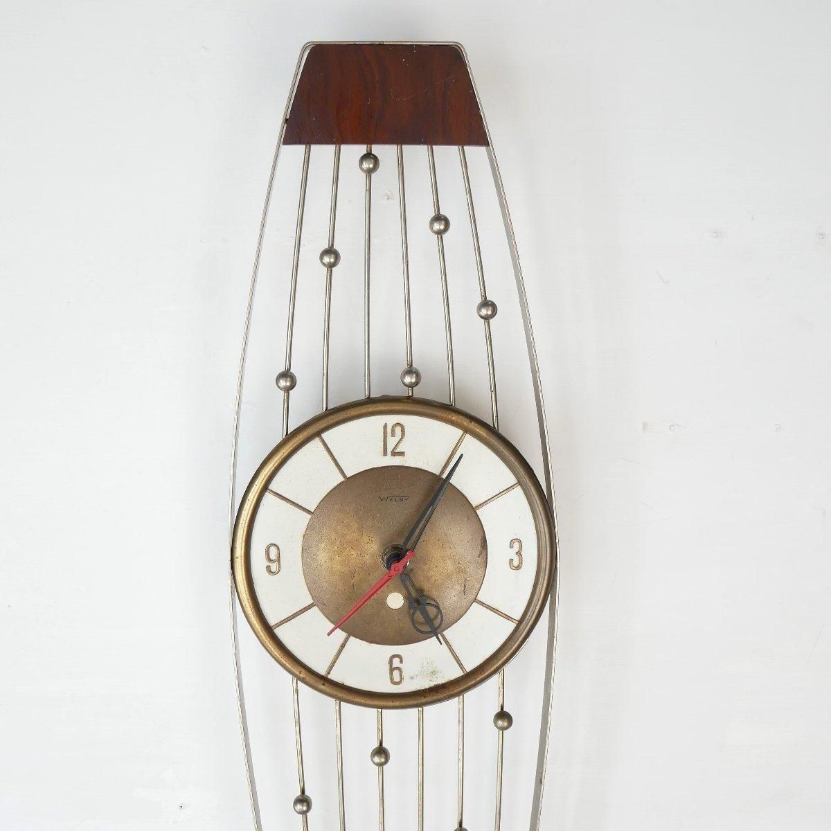 希少品！アメリカアンティーク　LIBERTY壁掛けビンテージ/ニューヨークUSA VINTAGE ANTIQUE WALL CLOCK EDWARDS COMPANY ヴィンテージ
