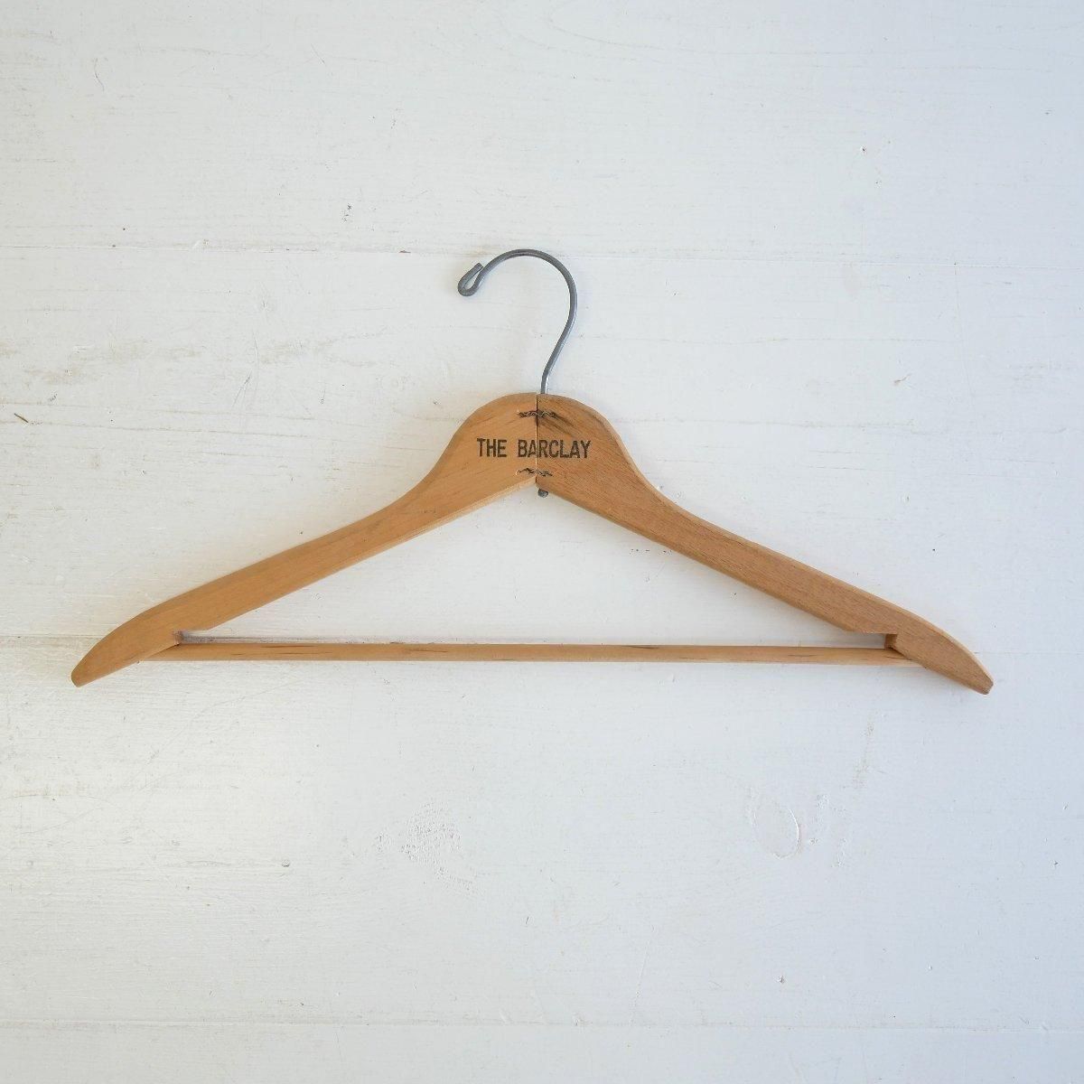 ヴィンテージ 木製ハンガー ホテル -通販-ローズボール