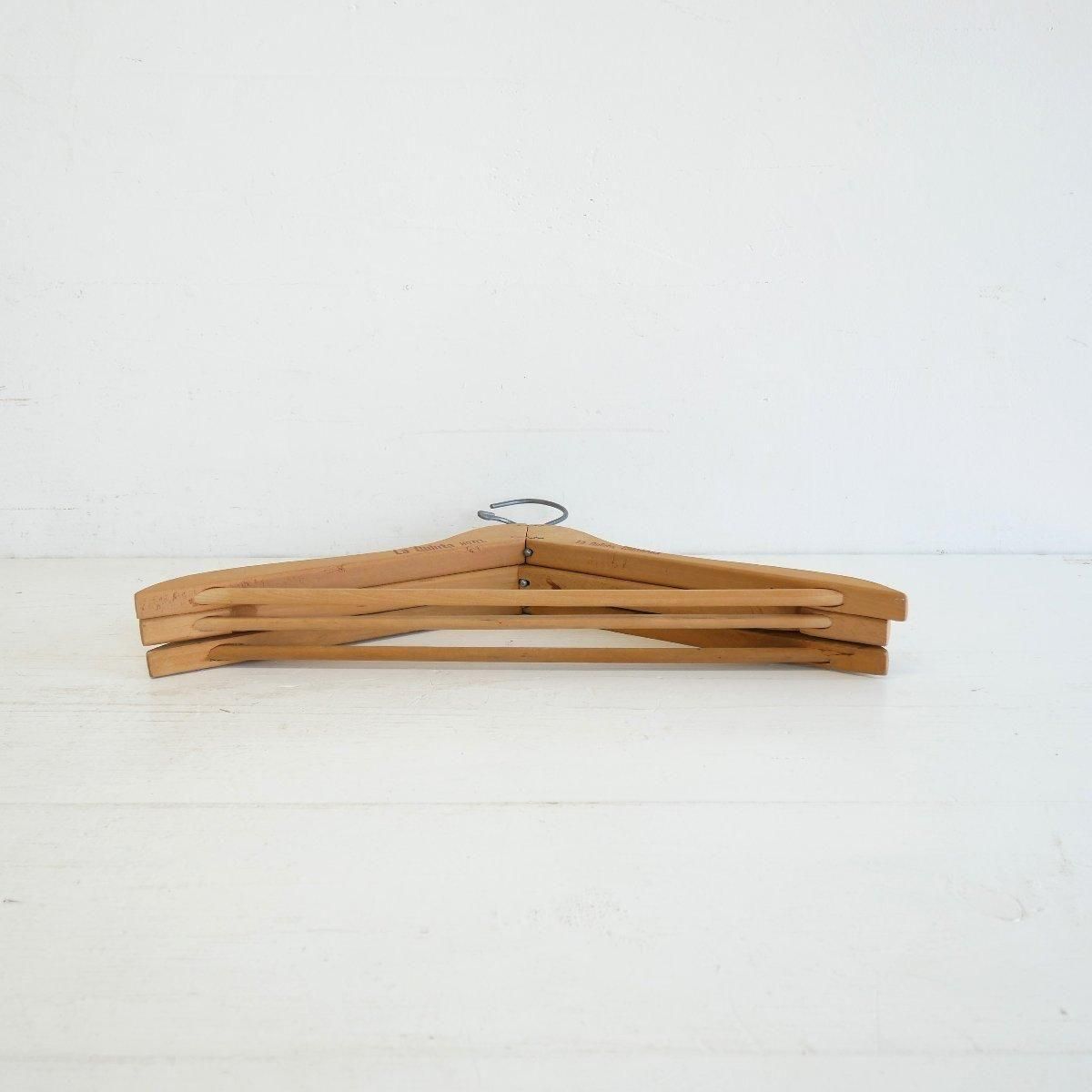 ヴィンテージ 木製ハンガー ホテル -通販-ローズボールアンティークス
