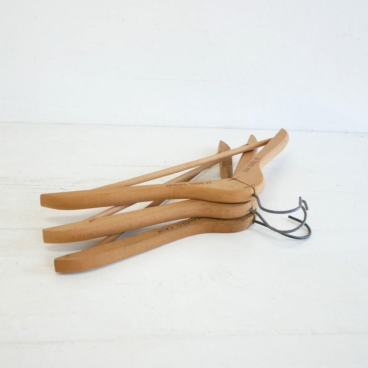 スペシャル】圧巻！20本！USA ヴィンテージ 木製ハンガー セット