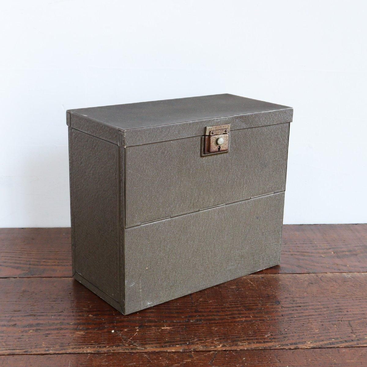 ヴィンテージ スチール製 レコードケース -通販-ローズボール