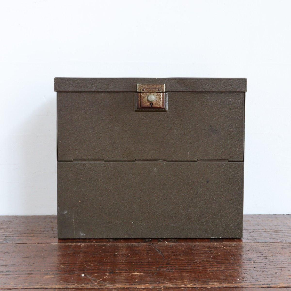 ヴィンテージ スチール製 レコードケース -通販-ローズボール