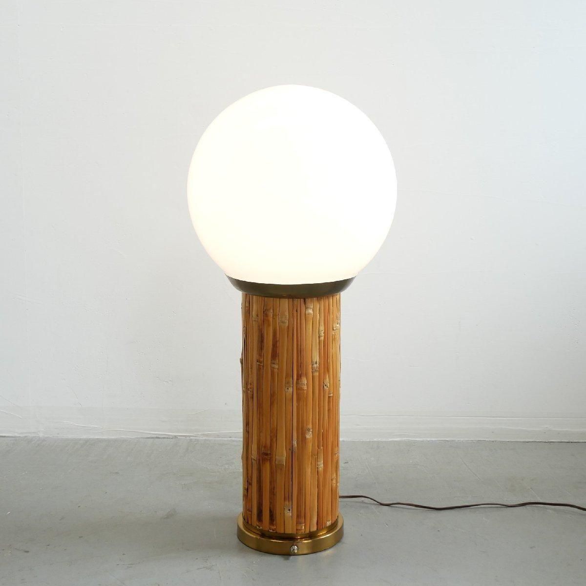 50s フロアランプ バンブー 竹 照明 -通販-ローズボールアンティークス