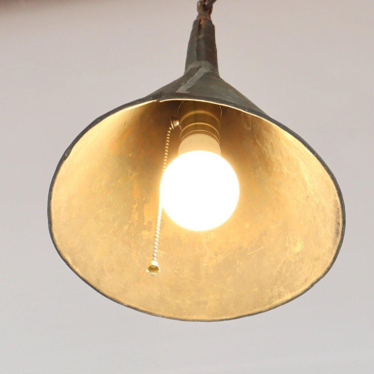 ヴィンテージ 漏斗 ペンダントランプ 照明 -通販-ローズボール