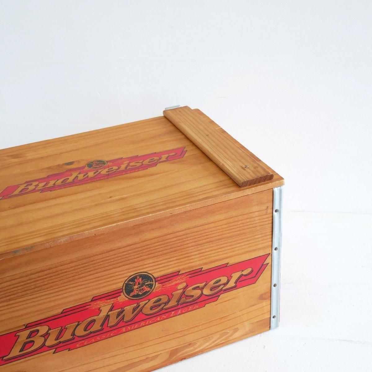ヴィンテージ 木箱 運搬箱 バドワイザー -通販-ローズボールアンティークス