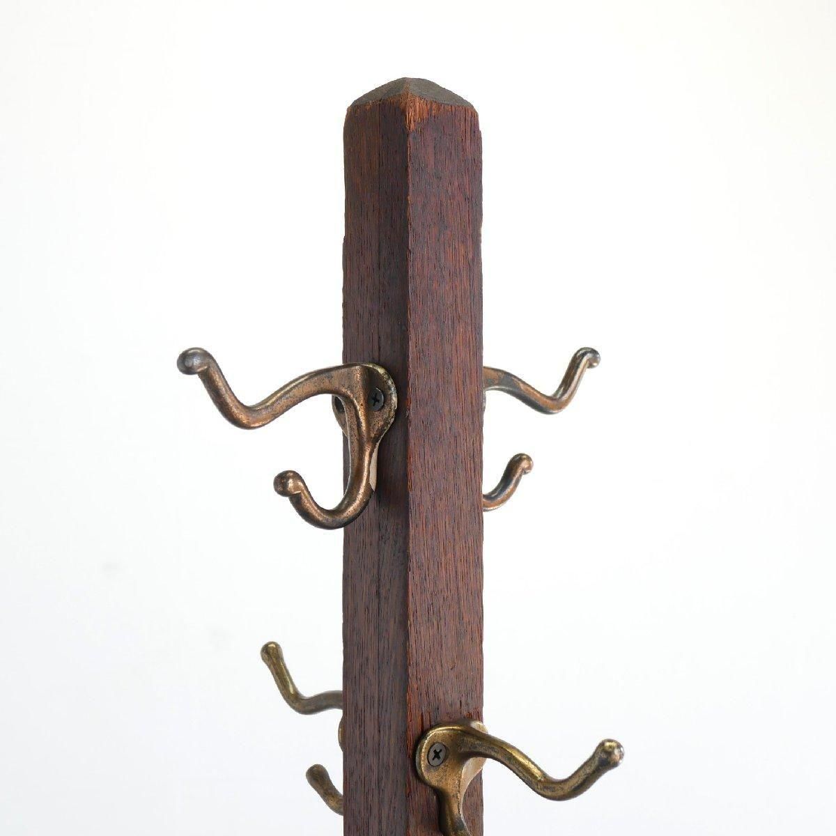 コートラック 木製 ヴィンテージ -通販-ローズボールアンティークス