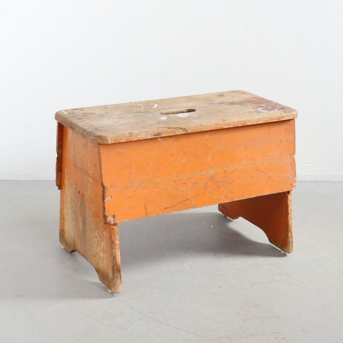 アンティーク スツール 踏み台 無垢材 y30 アンティーク スツール 踏み台 無垢材 y30 アンティーク