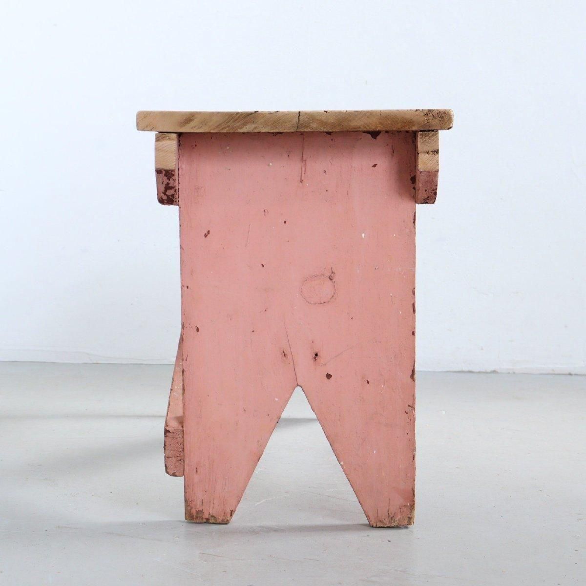 ステップスツール 踏み台 ヴィンテージ 木製 -通販-ローズボール