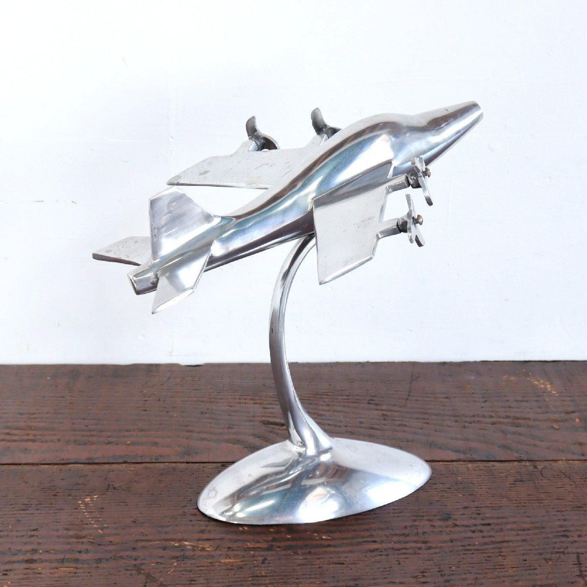 飛行機模型 メタルオブジェ 置物 60s -通販-ローズボールアンティークス