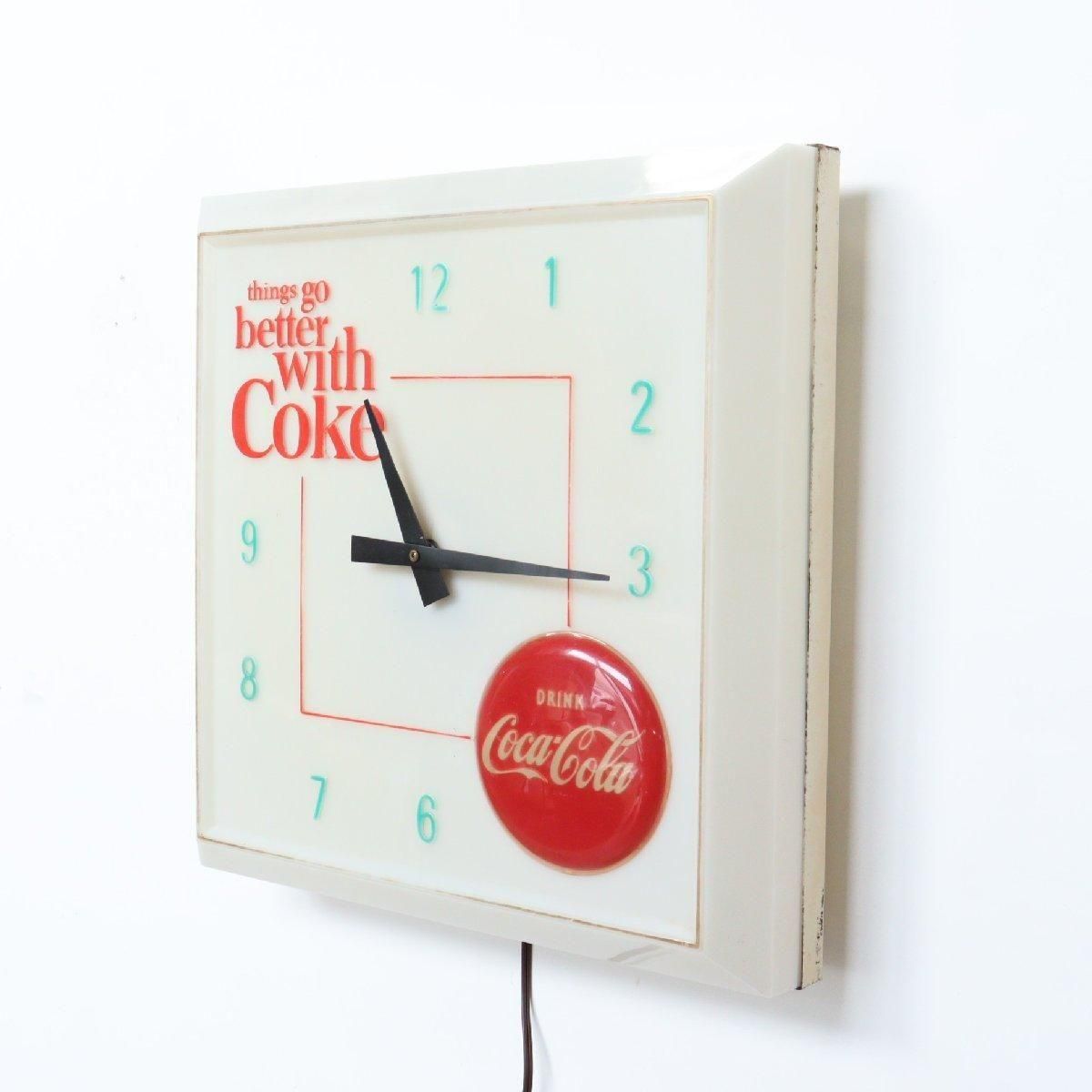 コカコーラアンティーク壁掛け時計 壁掛け時計 コカコーラ クロック -通販-ローズボールアンティークス