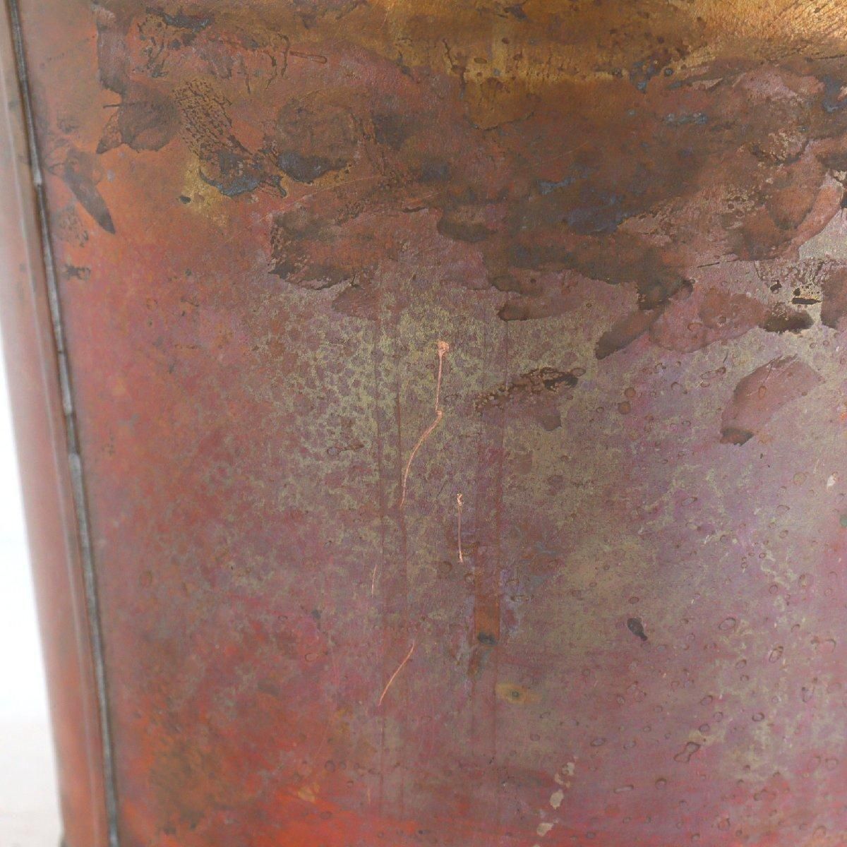 アンティーク バケツ 銅製 ガーデニング -通販-ローズボールアンティークス