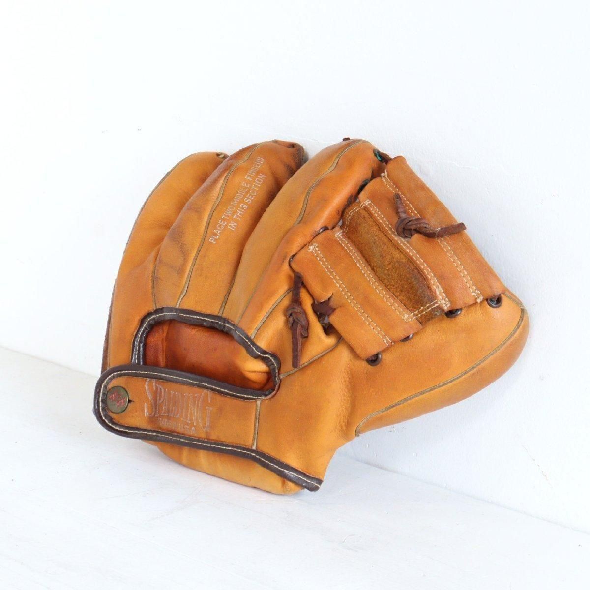 SPALDING 硬式グローブ 野球グローブ 50s~60s SPALDING -通販-ローズボールアンティークス