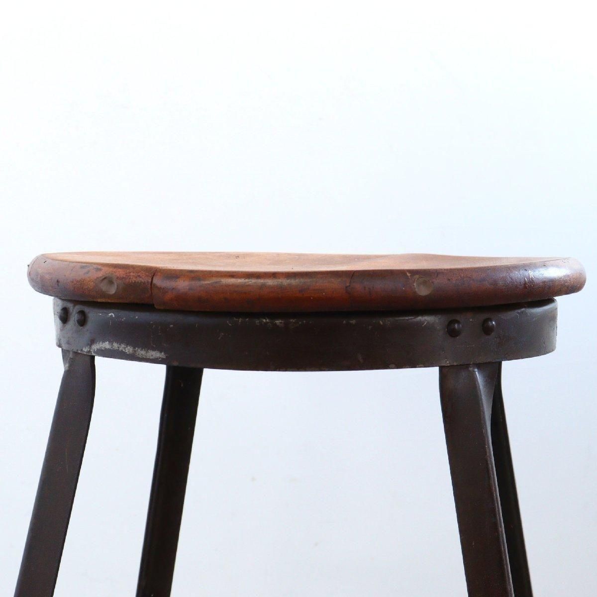 ヴィンテージ インダストリアルスツール 椅子 -通販-ローズ